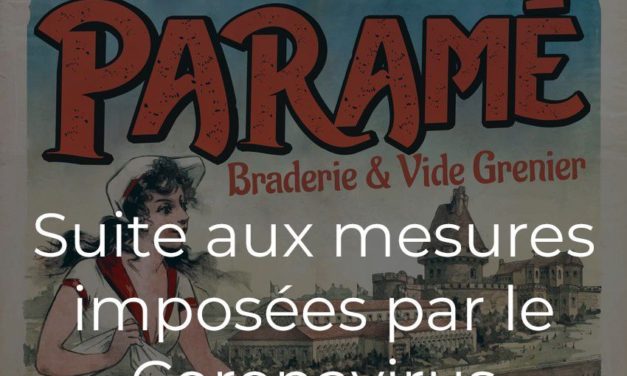La Braderie de Paramé du samedi 18 juillet 2020 est annulée !