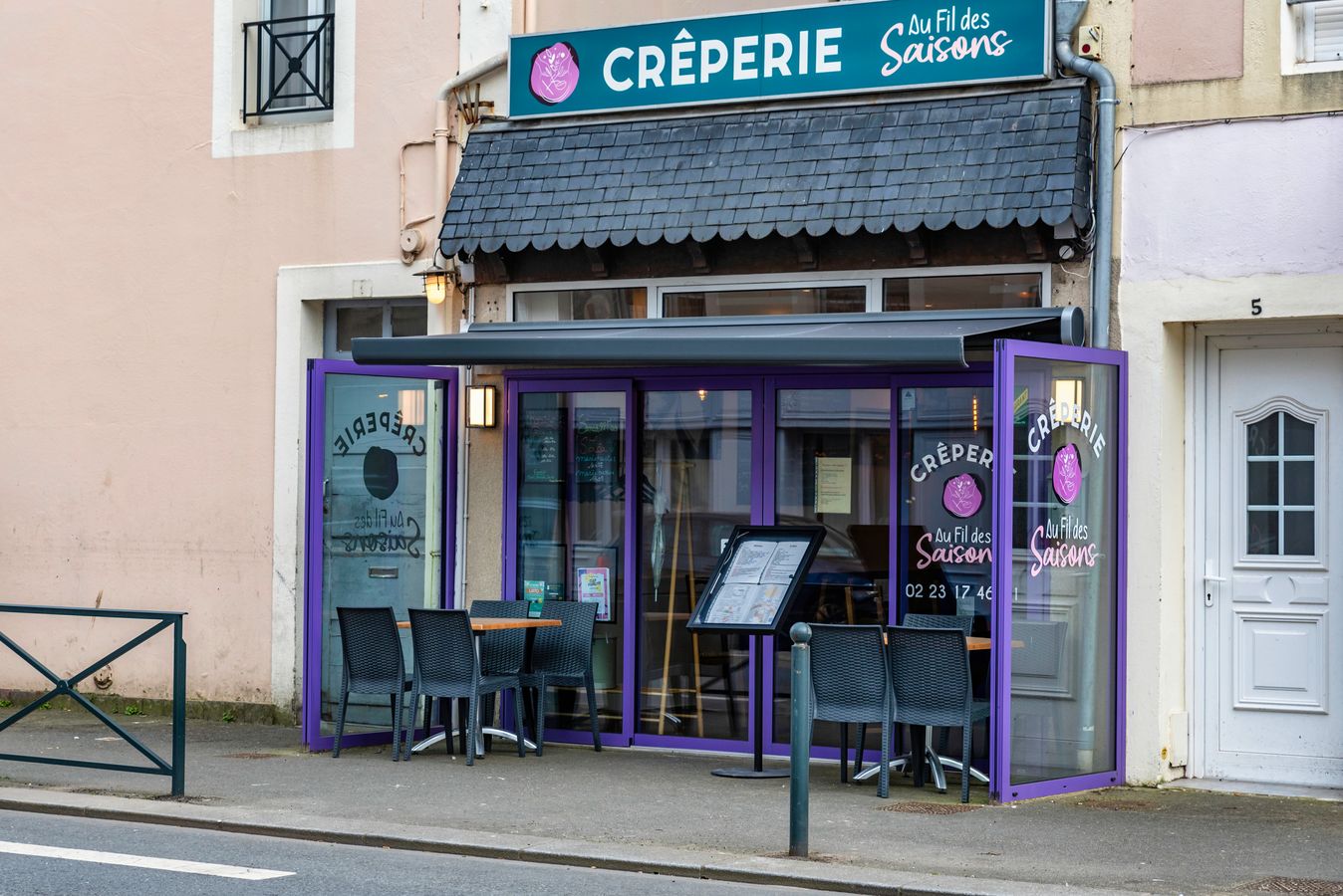 Crêperie Au Fil des Saisons à Rochebonne Crêperie Au Fil des Saisons à Rochebonne